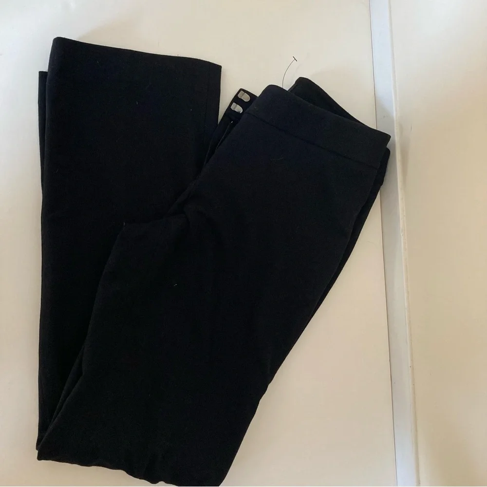 Talbots Everyday Stretch Womens Black Pants Size 4